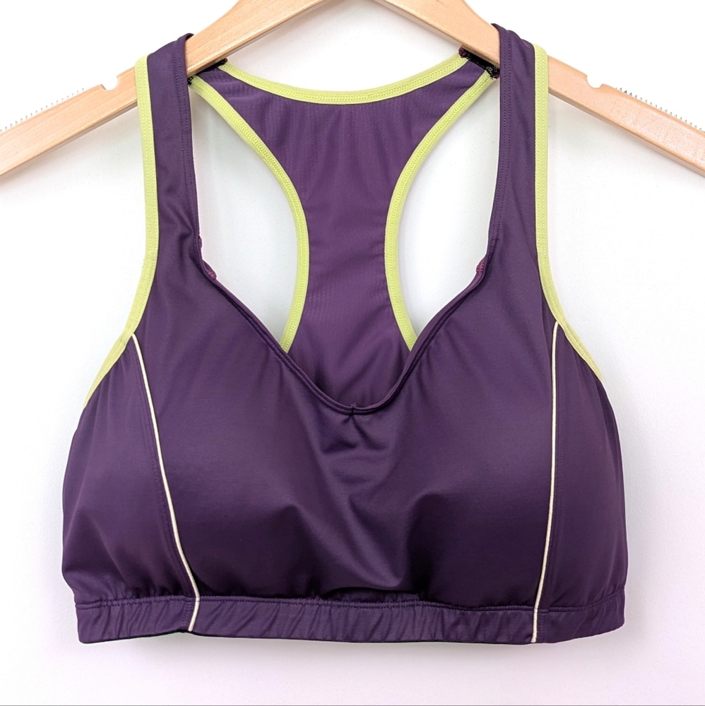 3 Moving Comfort Vixen Sports Bras Pull On Wire Free Workout Athletic XL C/D - Picture 6 of 16